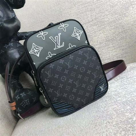 lv red sling bag|louis vuitton sling bag men's.